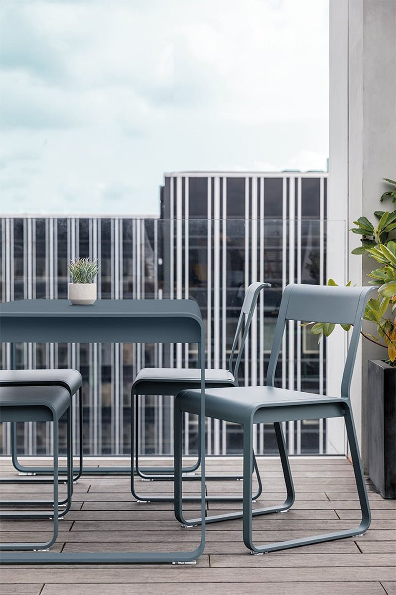 Bellevie Chair V2 - Fermob - Outdoor Furniture - Acapulco Blue - HORNE