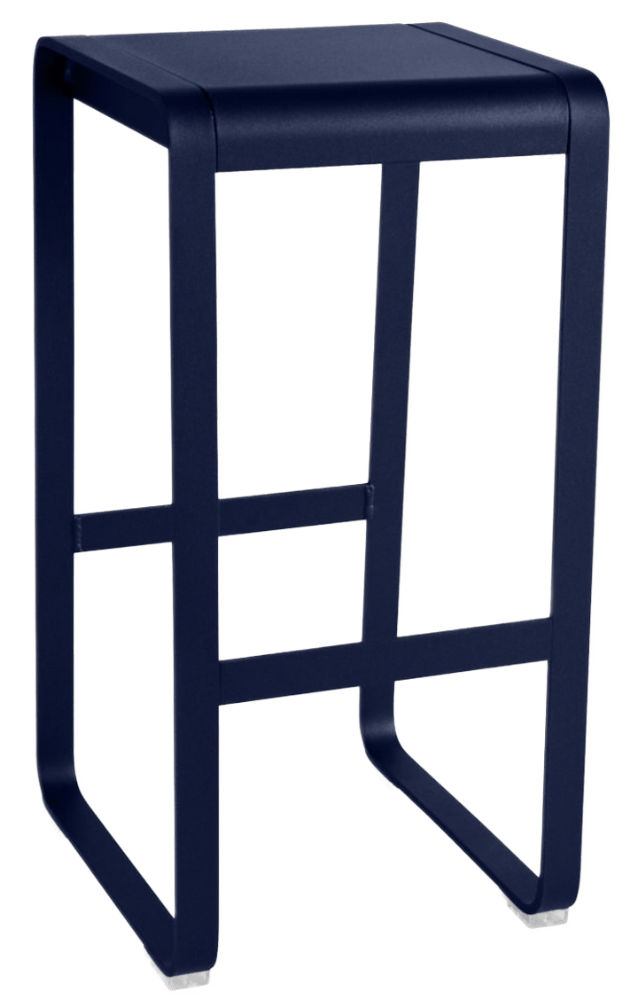 Bellevie High Stool without Backrest - Fermob - Outdoor Furniture - Deep Blue - HORNE