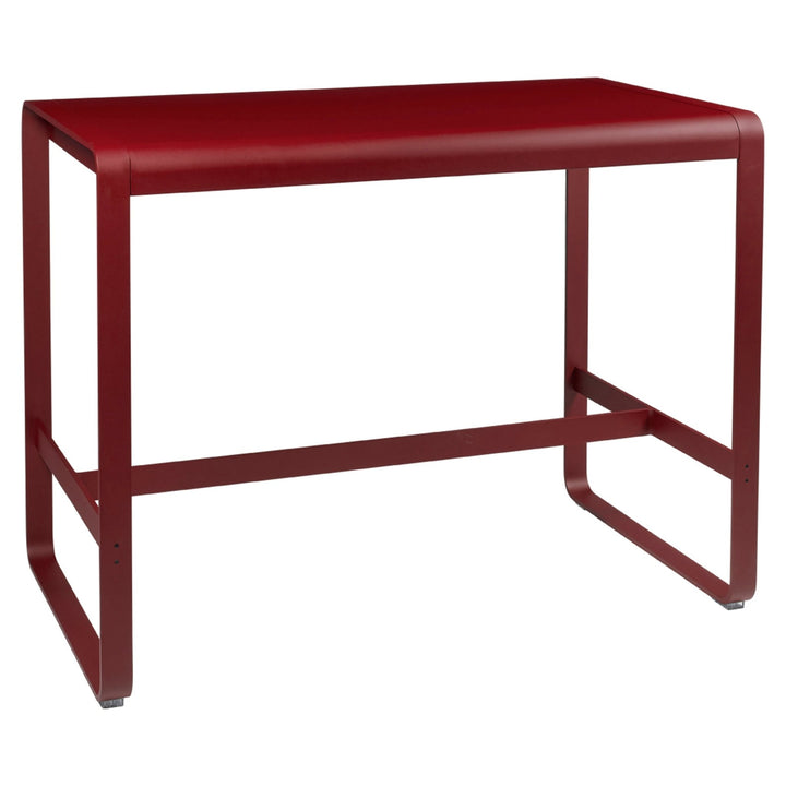 Bellevie High Table - Fermob - Outdoor Furniture - 55" x 31.5" - Chili Red - HORNE