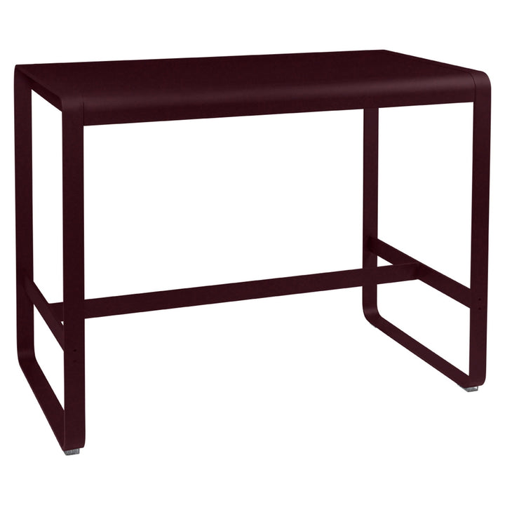 Bellevie High Table - Fermob - Outdoor Furniture - 55" x 31.5" - Black Cherry - HORNE