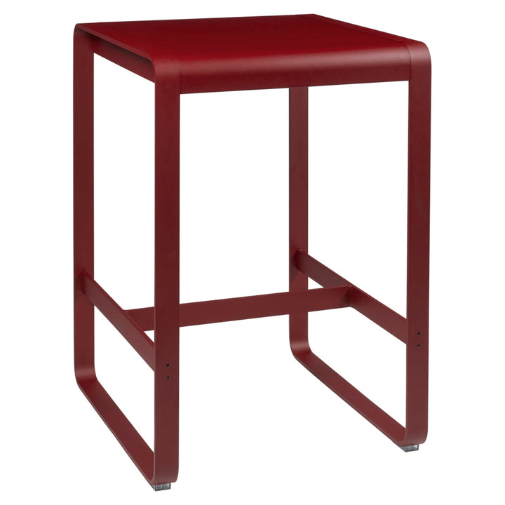 Bellevie High Table - Fermob - Outdoor Furniture - 29" x 31.5" - Chili Red - HORNE
