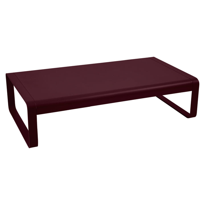 Bellevie Large Low Table - Fermob - Outdoor Furniture - Black Cherry - HORNE