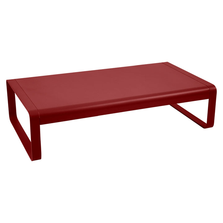 Bellevie Large Low Table - Fermob - Outdoor Furniture - Chili Red - HORNE