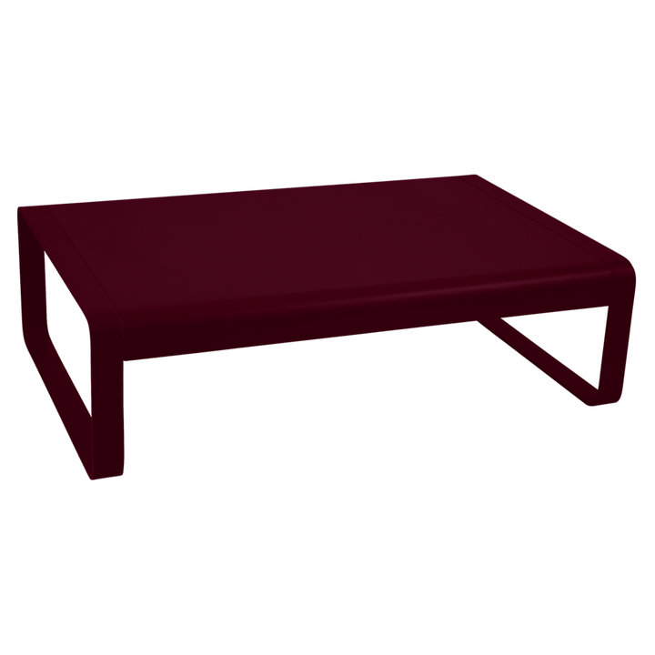 Bellevie Low Table - Fermob - Outdoor Furniture - Black Cherry - HORNE