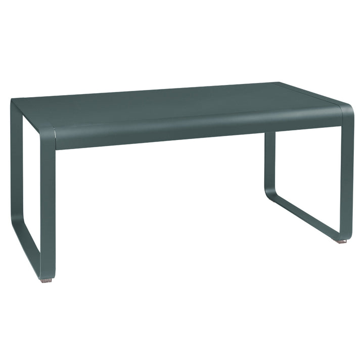 Bellevie Mid Height Table - Fermob - Outdoor Furniture - 55" x 31.5" - Storm Grey - HORNE