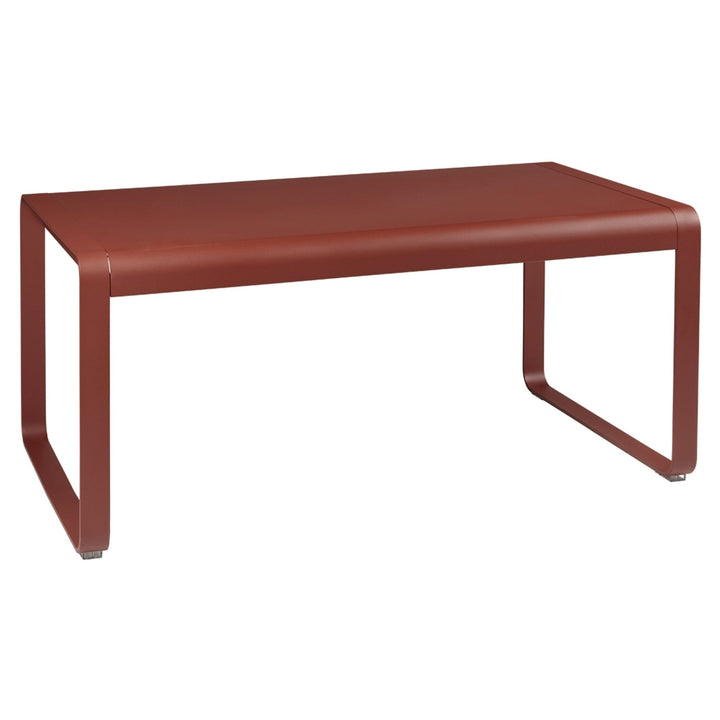 Bellevie Mid Height Table - Fermob - Outdoor Furniture - 55" x 31.5" - Red Ochre - HORNE