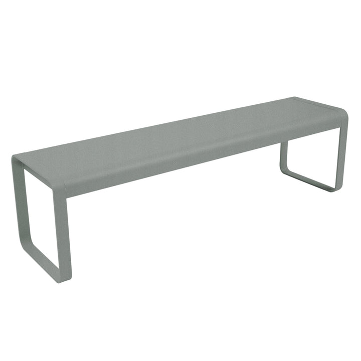 Bellevie Premium Bench - Fermob - Outdoor Furniture - Lapilli Grey - HORNE