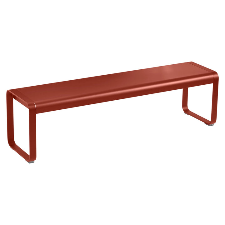 Bellevie Premium Bench - Fermob - Outdoor Furniture - Red Ochre - HORNE