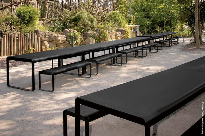 Bellevie Premium Bench - Fermob - Outdoor Furniture - Willow Green - HORNE