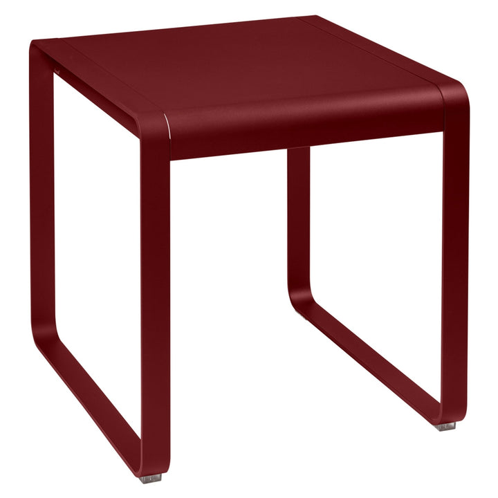 Bellevie Table - Fermob - Outdoor Furniture - 29" x 31.5" - Chili Red - HORNE