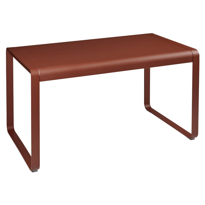 Bellevie Table - Fermob - Outdoor Furniture - 55" x 31.5" - Red Ochre - HORNE