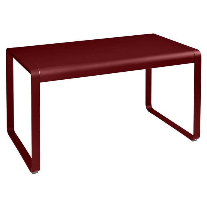 Bellevie Table - Fermob - Outdoor Furniture - 55" x 31.5" - Chili Red - HORNE
