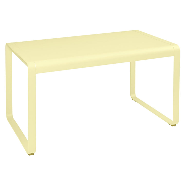Bellevie Table - Fermob - Outdoor Furniture - 55" x 31.5" - Frosted Lemon - HORNE