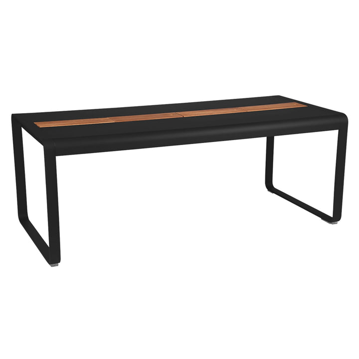 Bellevie Table with Storage - Fermob - Outdoor Furniture - Liquorice - HORNE