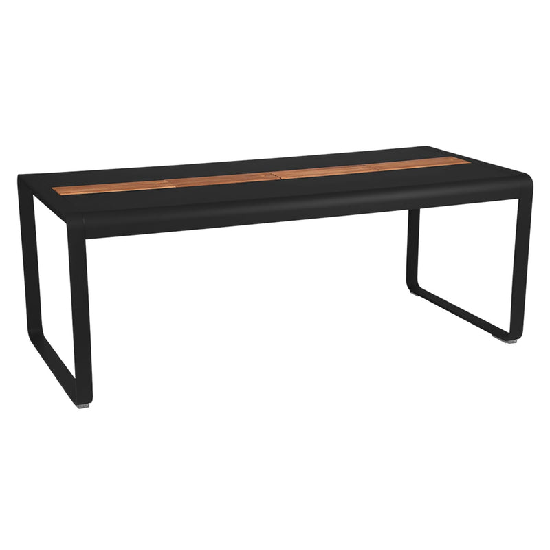 Bellevie Table with Storage - Fermob - Outdoor Furniture - Acapulco Blue - HORNE