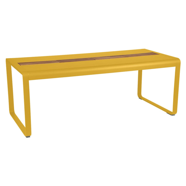 Bellevie Table with Storage - Fermob - Outdoor Furniture - Honey Textured - HORNE