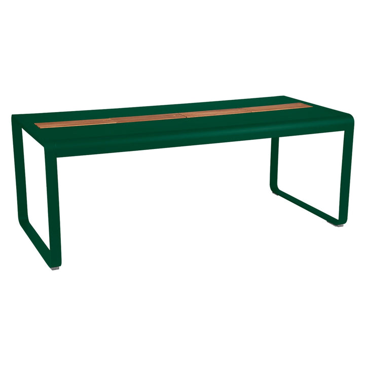 Bellevie Table with Storage - Fermob - Outdoor Furniture - Cedar Green - HORNE