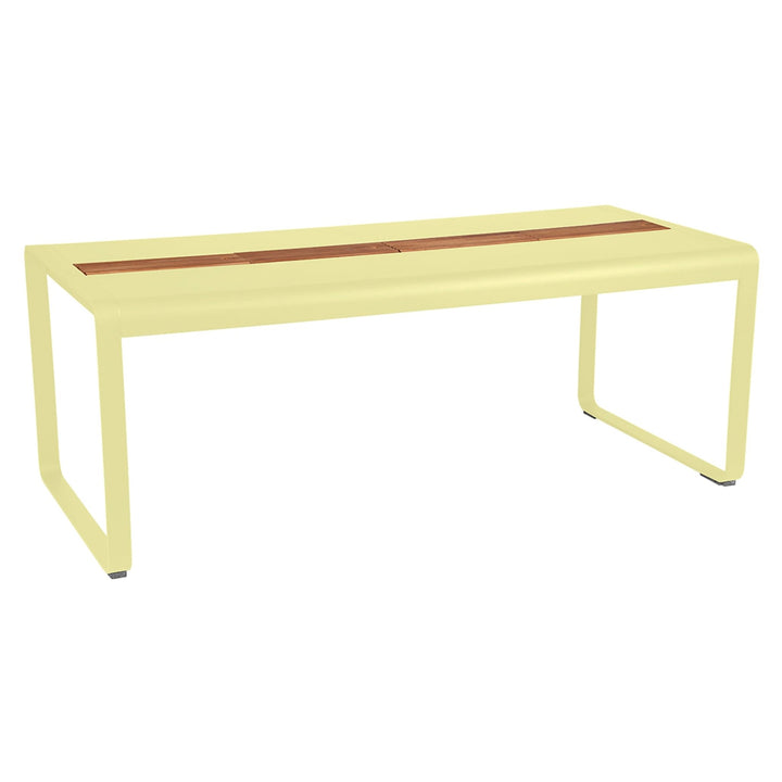 Bellevie Table with Storage - Fermob - Outdoor Furniture - Frosted Lemon - HORNE
