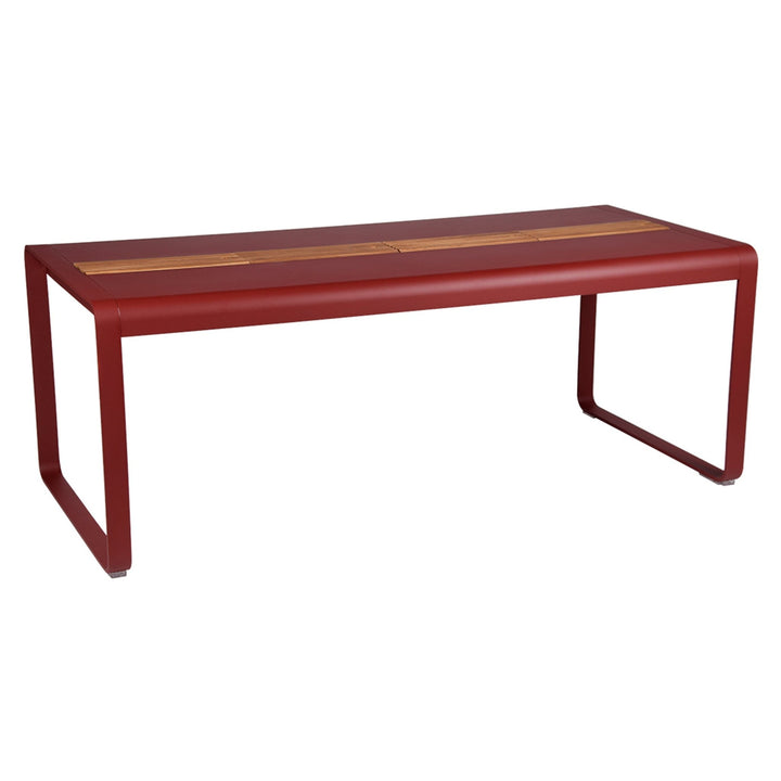 Bellevie Table with Storage - Fermob - Outdoor Furniture - Chili Red - HORNE