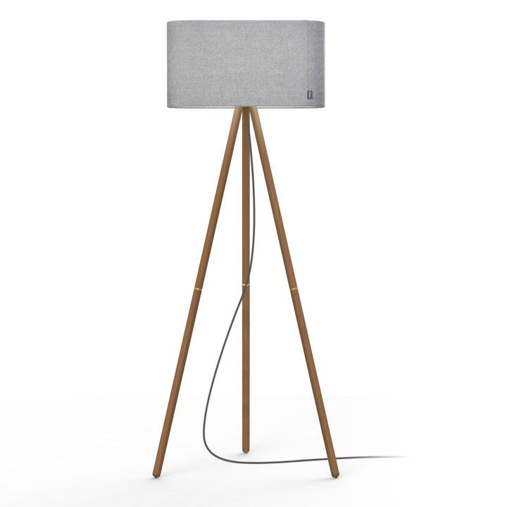 Belmont Floor Lamp - Pablo Designs - Floor Lamps - Silverdale - Walnut - HORNE