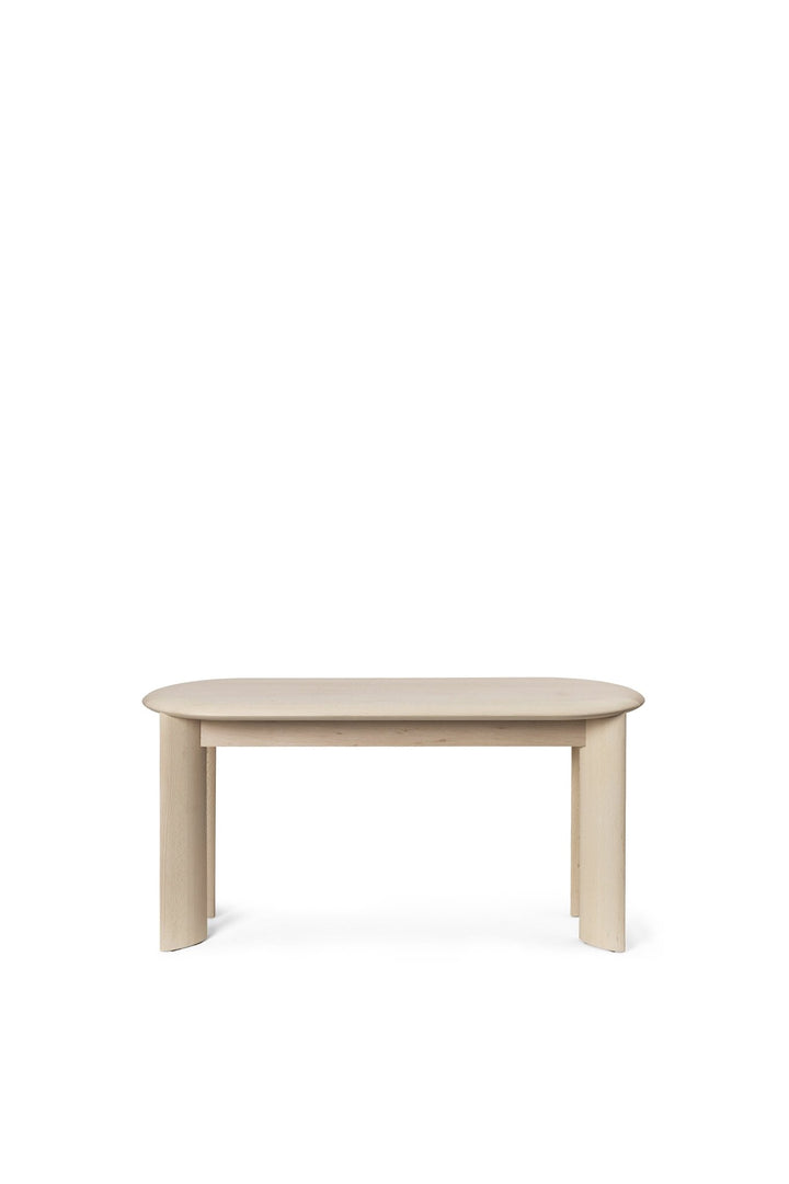 Bevel Bench - Ferm Living - Stools + Benches + Ottomans - White Oiled Beech - HORNE