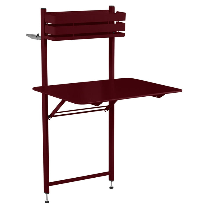 Bistro Balcony Table - Fermob - Outdoor Furniture - Black Cherry - HORNE