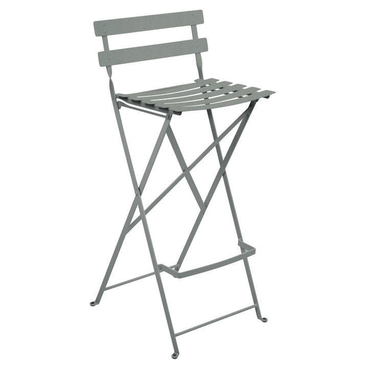 Bistro Bar Stool - Set of 2 - Fermob - Outdoor Furniture - Lapilli Grey - HORNE