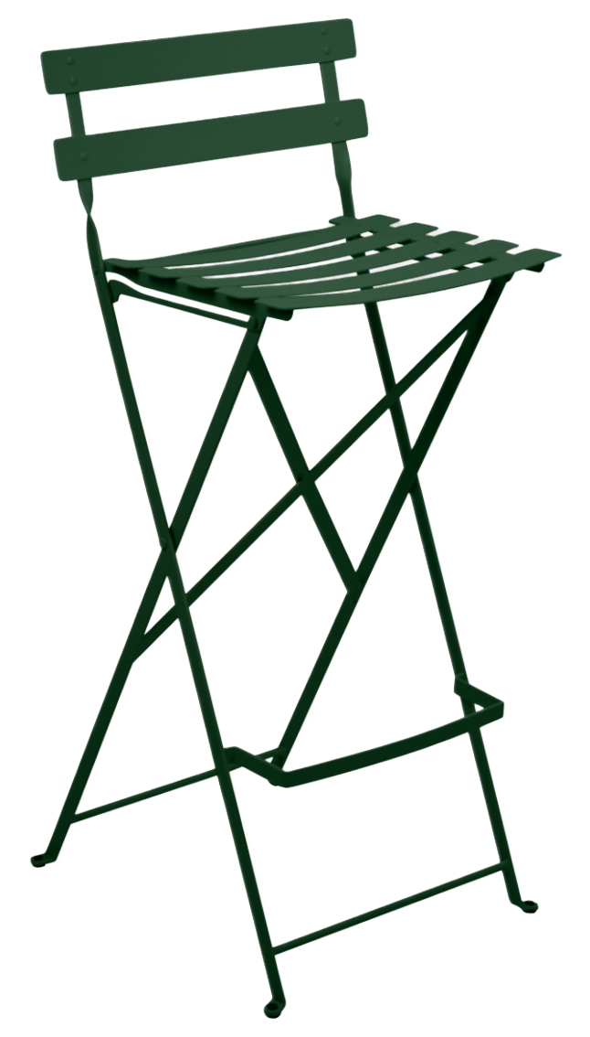 Bistro Bar Stool - Set of 2 - Fermob - Outdoor Furniture - Cedar Green - HORNE