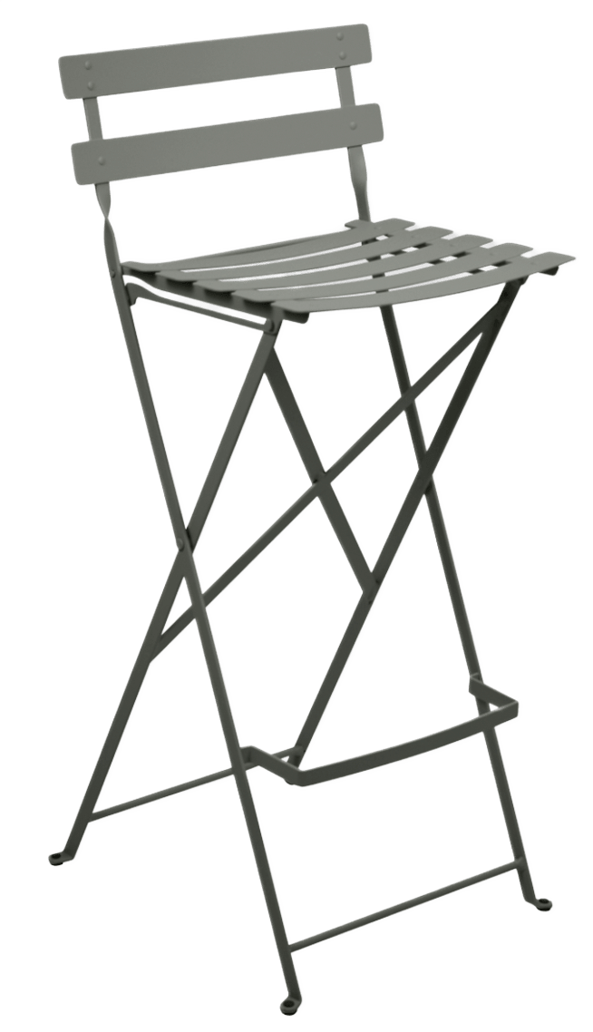 Bistro Bar Stool - Set of 2 - Fermob - Outdoor Furniture - Rosemary - HORNE