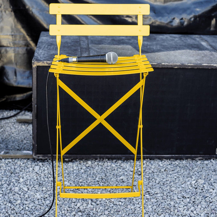 Bistro Bar Stool - Set of 2 - Fermob - Outdoor Furniture - Lapilli Grey - HORNE