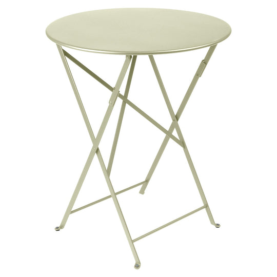 Bistro Round Folding Table - 24" - Fermob - Outdoor Furniture - Willow Green - HORNE
