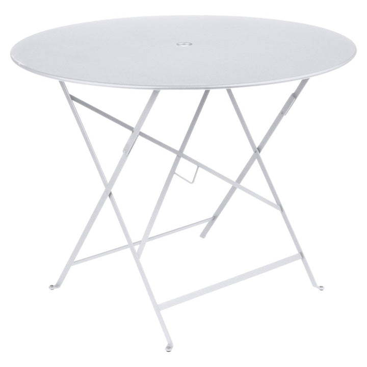 Bistro Round Folding Table - 38" w/Umbrella Hole - Fermob - Outdoor Furniture - Cotton - HORNE