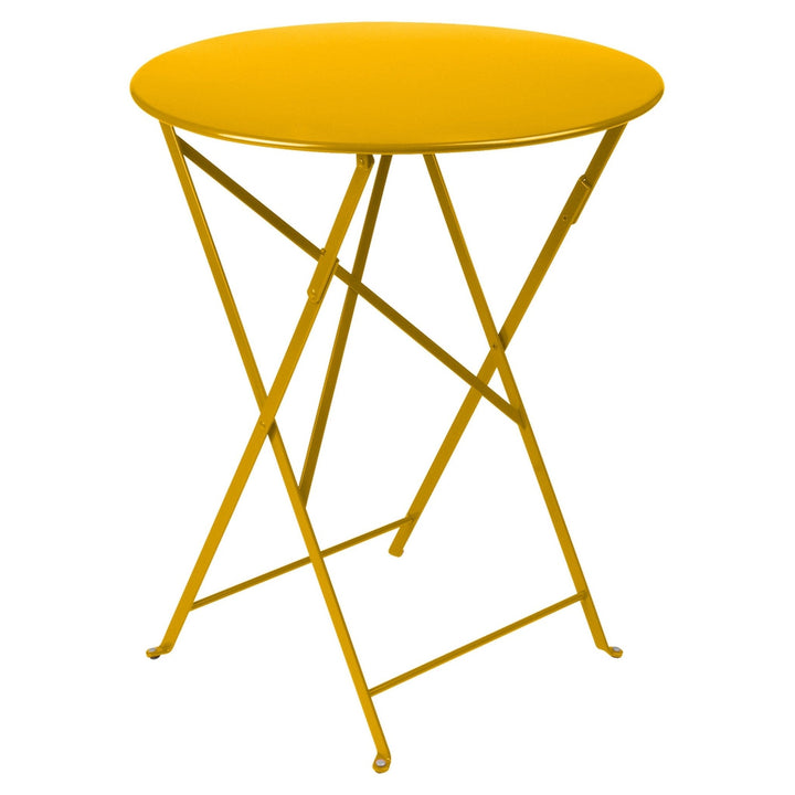 Bistro+ Round Table - 24" - Fermob - Outdoor Furniture - Honey Textured - HORNE