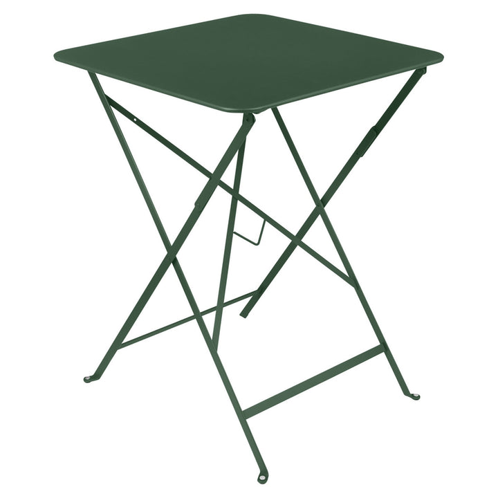 Bistro Square Folding Table - 22" x 22" - Fermob - Outdoor Furniture - Cedar Green - HORNE