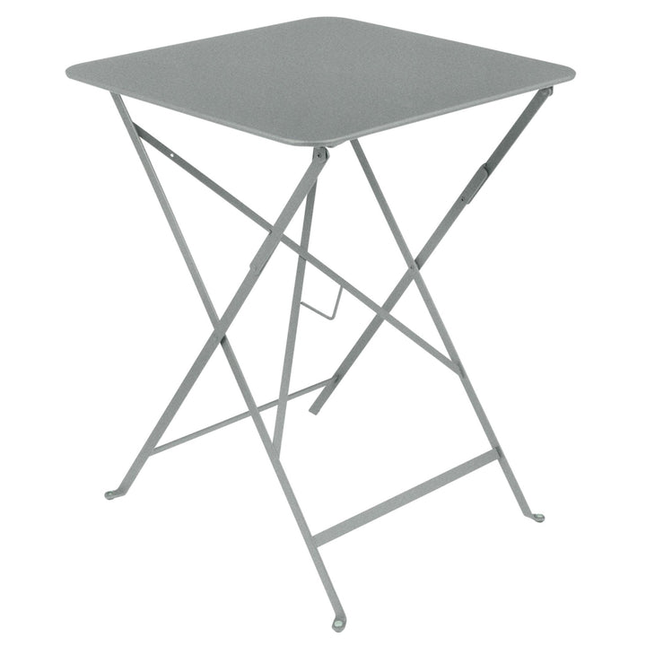 Bistro Square Folding Table - 22" x 22" - Fermob - Outdoor Furniture - Lapilli Grey - HORNE