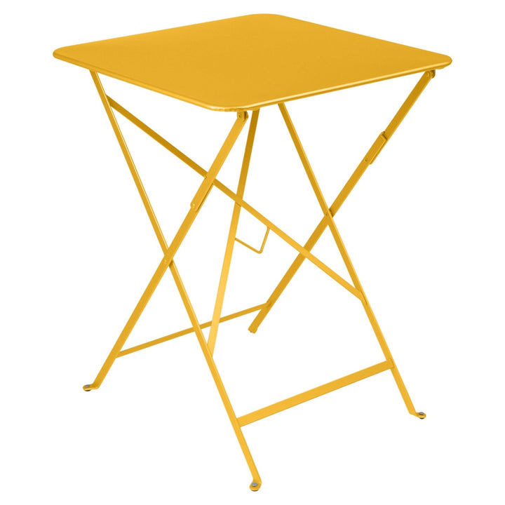 Bistro Square Folding Table - 22" x 22" - Fermob - Outdoor Furniture - Honey Textured - HORNE