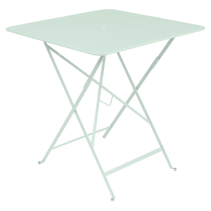 Bistro Square Folding Table - 28" x 28" - Fermob - Outdoor Furniture - Ice Mint - HORNE