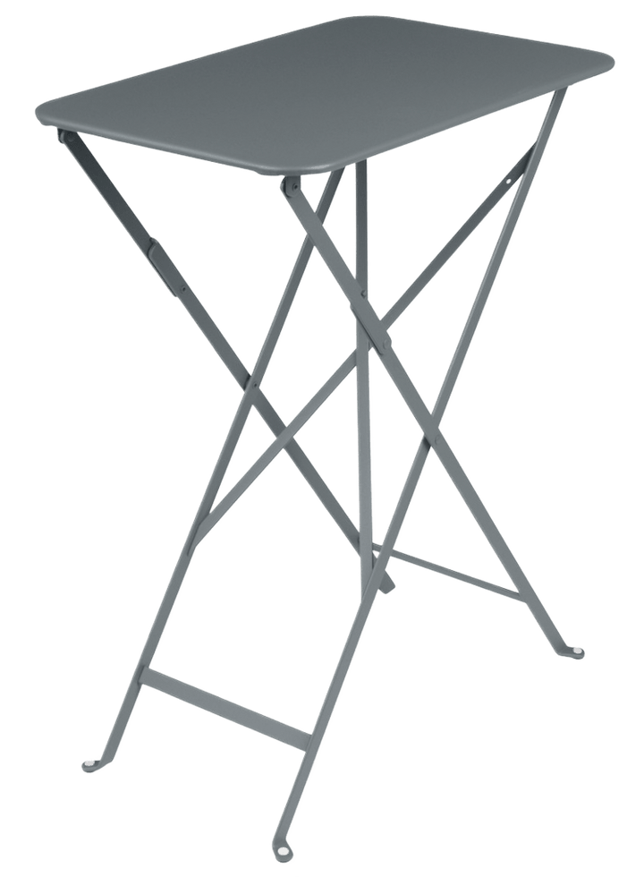 Bistro Table - 22" x 15" - Fermob - Outdoor Furniture - Storm Grey - HORNE