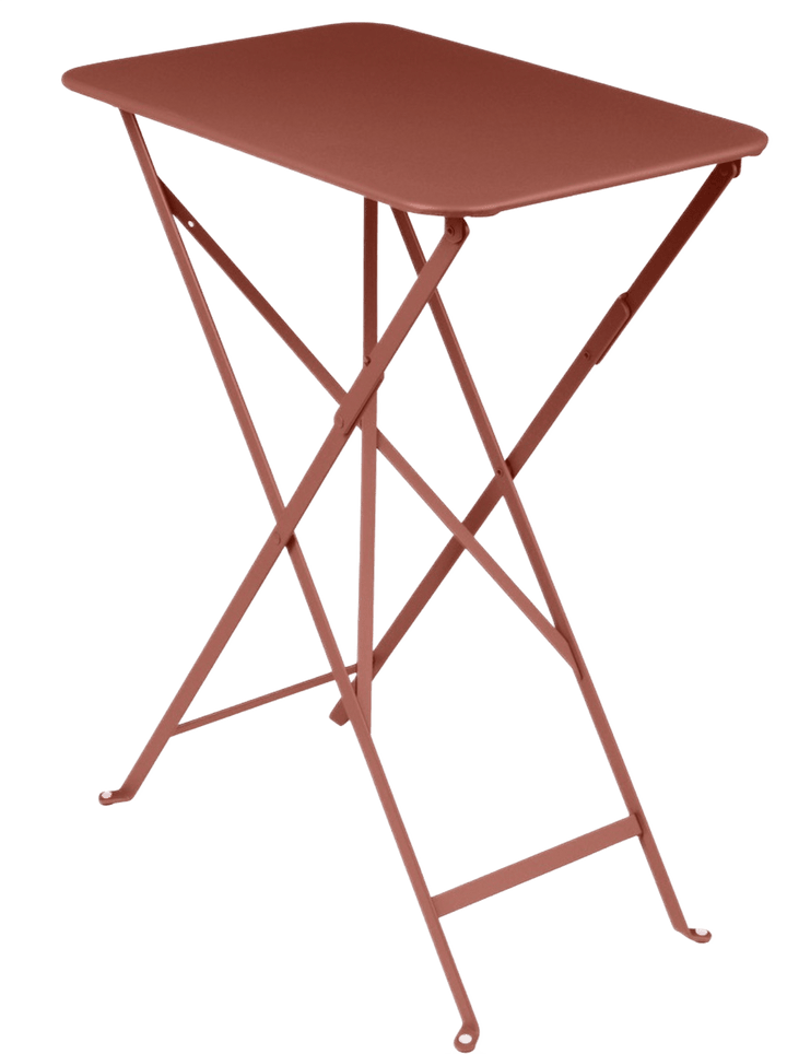 Bistro Table - 22" x 15" - Fermob - Outdoor Furniture - Red Ochre - HORNE
