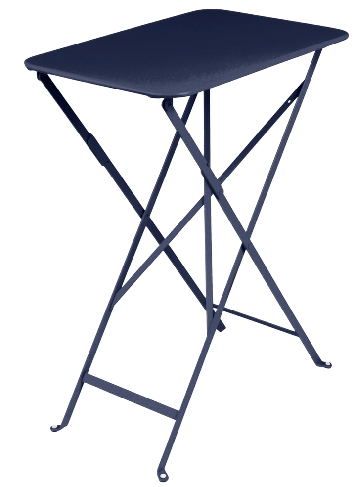 Bistro Table - 22" x 15" - Fermob - Outdoor Furniture - Deep Blue - HORNE