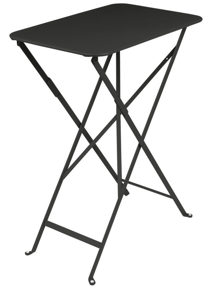 Bistro Table - 22" x 15" - Fermob - Outdoor Furniture - Liquorice - HORNE