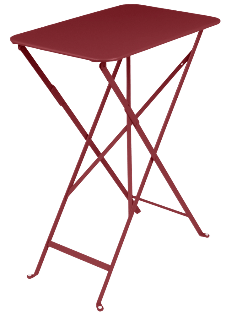 Bistro Table - 22" x 15" - Fermob - Outdoor Furniture - Chili Red - HORNE
