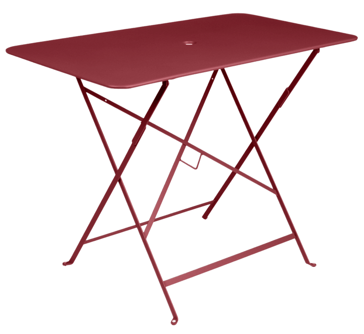 Bistro Table - 38" x 22" - Fermob - Outdoor Furniture - Chili Red - HORNE