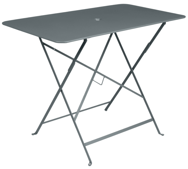 Bistro Table - 38" x 22" - Fermob - Outdoor Furniture - Storm Grey - HORNE