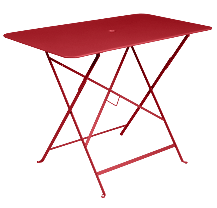 Bistro Table - 38" x 22" - Fermob - Outdoor Furniture - Poppy Red - HORNE