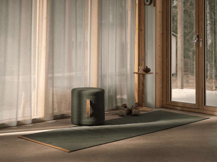 Björk Wool & Cotton Rugs - Design House Stockholm - Rugs - Large - Dark Grey - HORNE