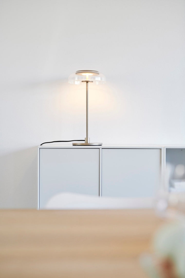 Blossi Table Lamp - Nuura - Table + Task - Black/Opal White - HORNE