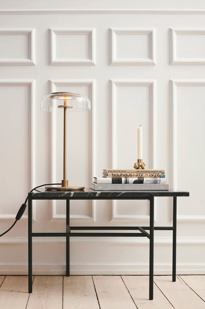 Blossi Table Lamp - Nuura - Table + Task - Black/Opal White - HORNE
