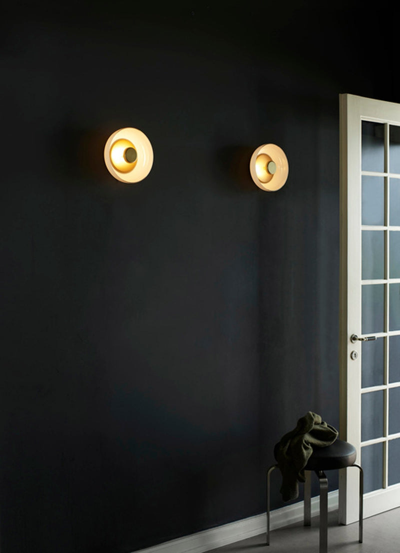 Blossi Wall/Ceiling Light - Nuura - Ceiling Lights - Nordic Gold/Clear - HORNE
