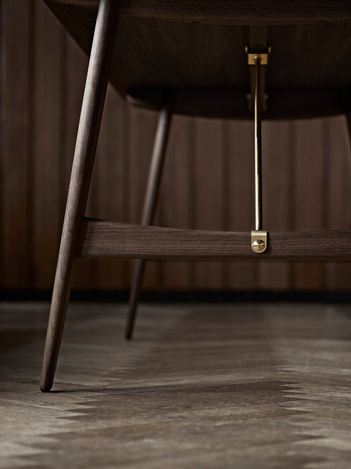 BM1160 Hunting Table - Carl Hansen & Son - Tables + Desks - Oiled Walnut - Stainless Steel - HORNE